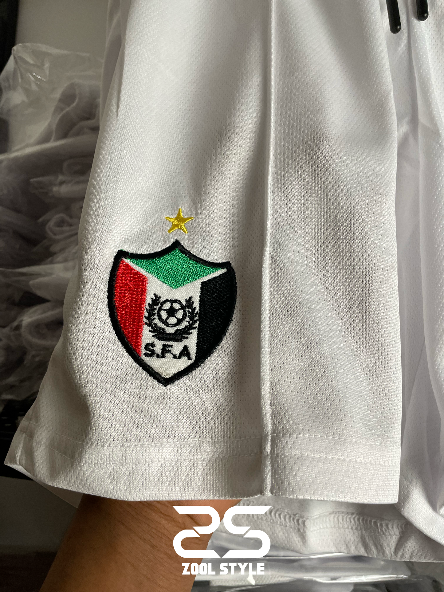 The white Sudanese national team short